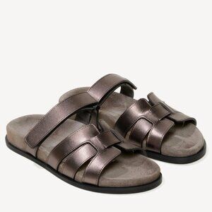 M. Gemi Bronze ‘Cocoa’ The Emanuela sandals Made In Italy US size 6.5 Equivalent